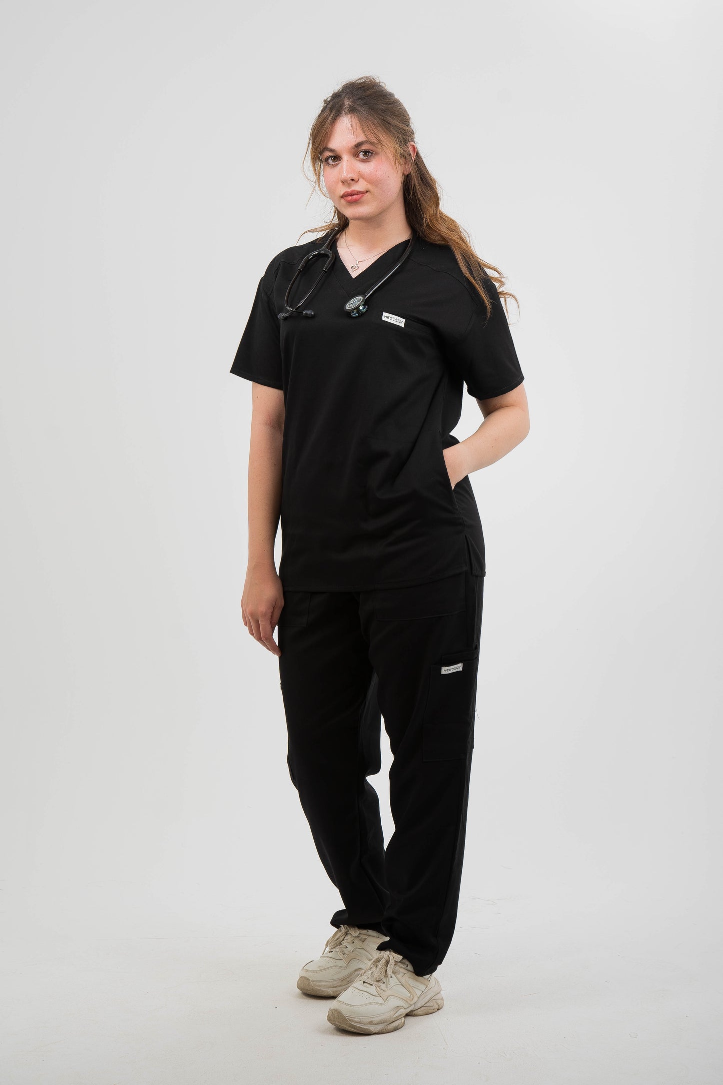 Jet Black Scrubs