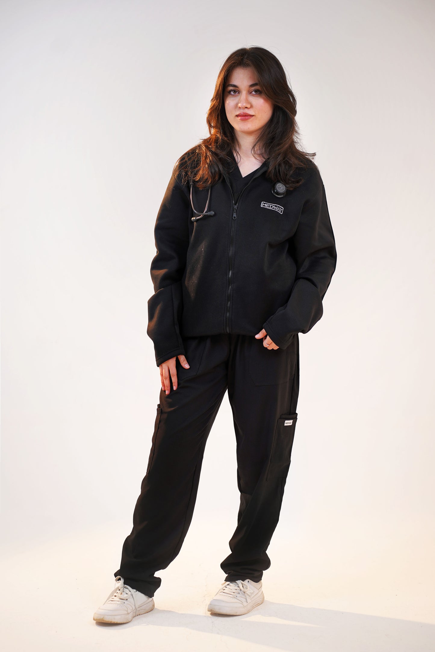 Jet Black Hacker Jacket