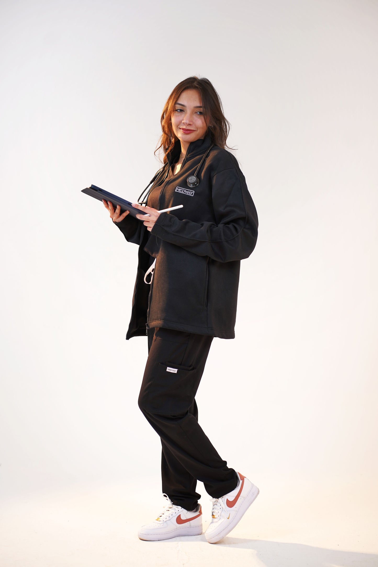 Jet Black Hacker Jacket