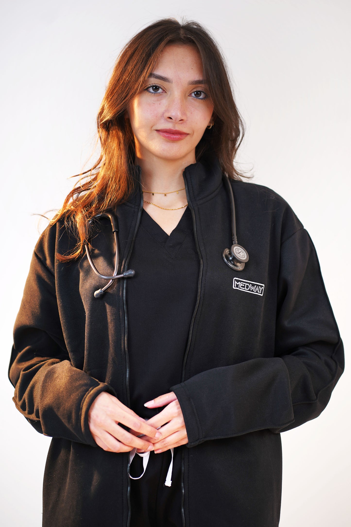 Jet Black Hacker Jacket