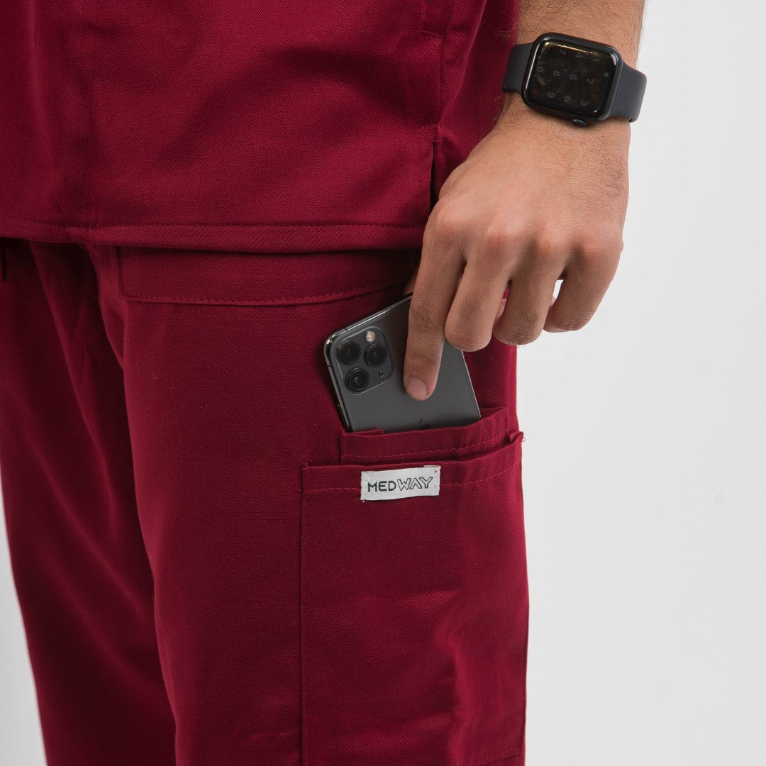 Wine Red Scrubs