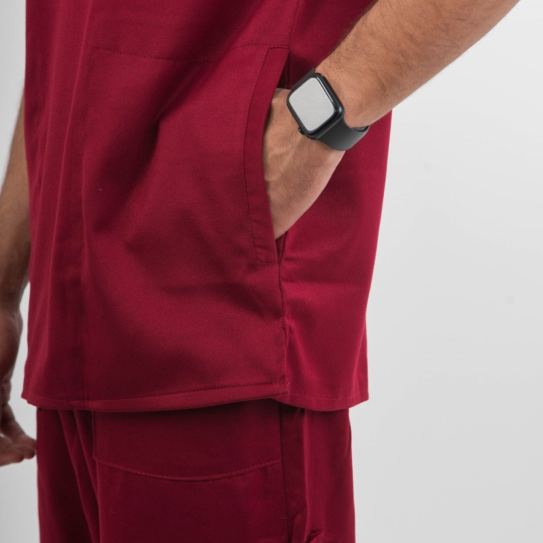 Wine Red Scrubs