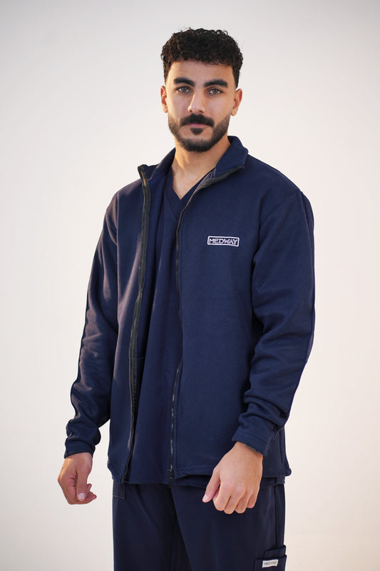 Midnight Navy Hacker Jacket